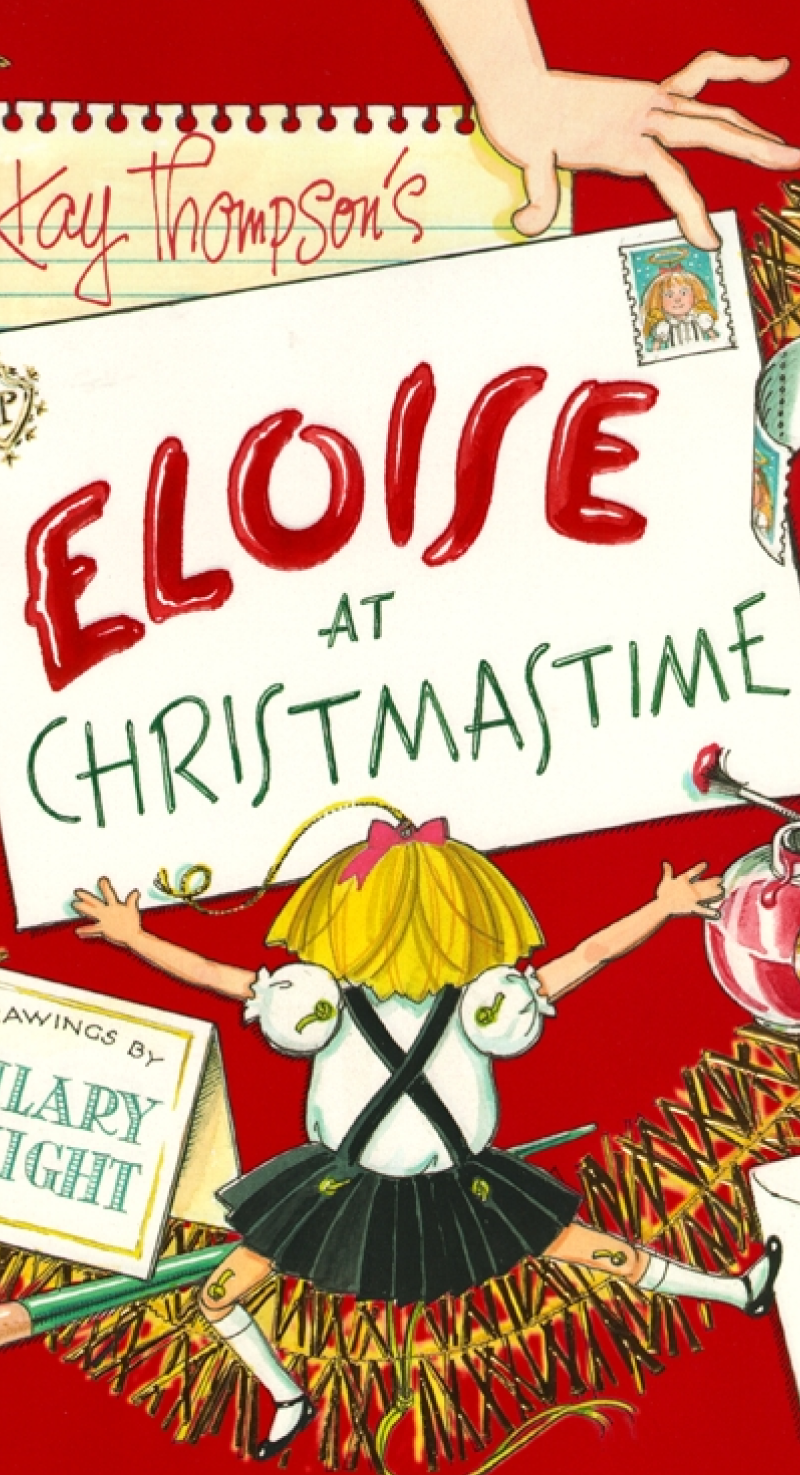 Eloise at Christmastime — book cover