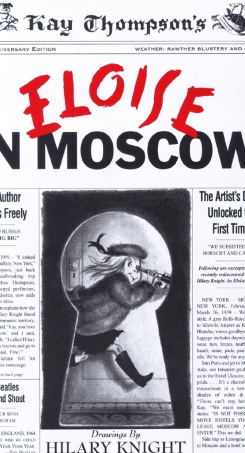 Eloise in Moscow — book cover